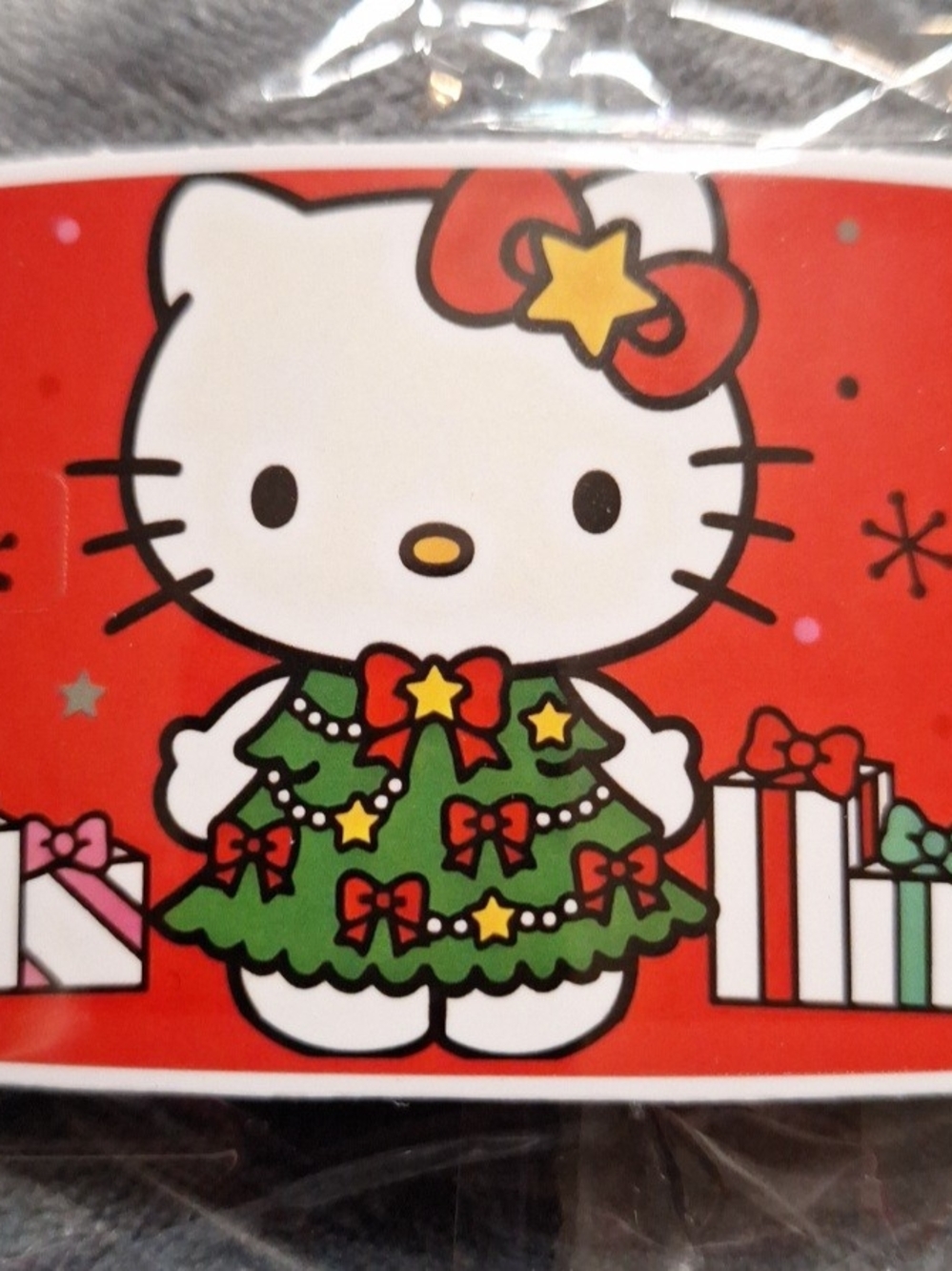 Hello Kitty Christmas Themed Credit Card Skin Sticker